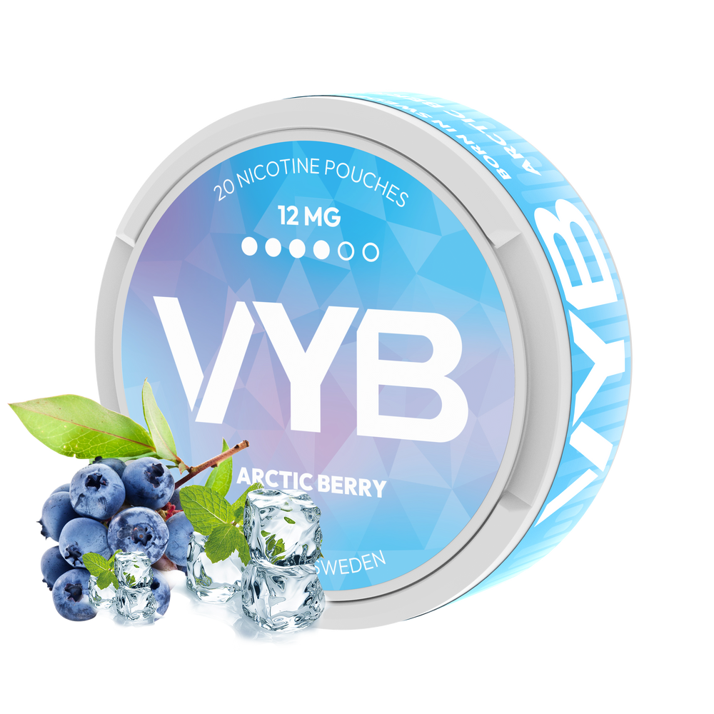 VYB Arctic Berry 12mg Nicotine Pouches