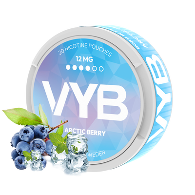 VYB Arctic Berry 12mg Nicotine Pouches