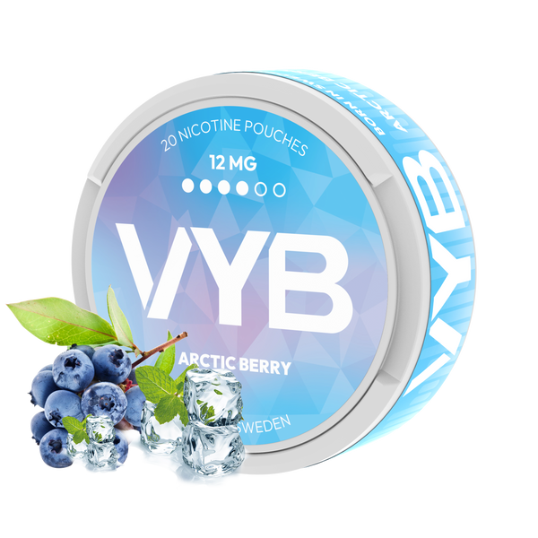 VYB Arctic Berry 12mg Nicotine Pouches