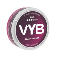 VYB Blackcurrant 9mg Nicotine Pouches
