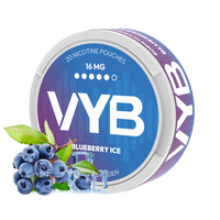 VYB Blueberry Ice 16mg Nicotine Pouches