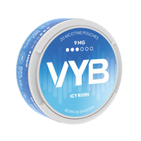 VYB Icy Rush 9mg Nicotine Pouches