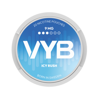 VYB Icy Rush 9mg Nicotine Pouches