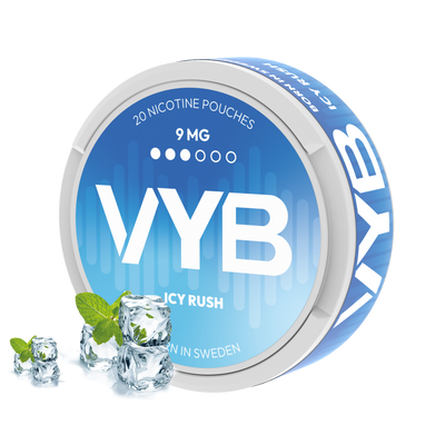 VYB Icy Rush 9mg Nicotine Pouches