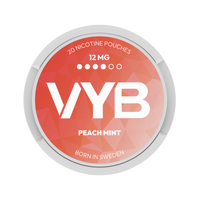 VYB Peach Mint 12mg Nicotine Pouches