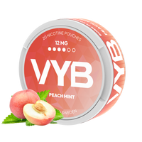 VYB Peach Mint 12mg Nicotine Pouches