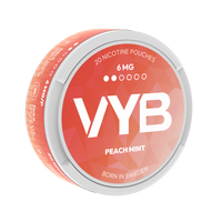 VYB Peach Mint 6mg Nicotine Pouches