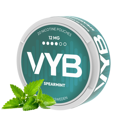 VYB Spearmint 12mg Nicotine Pouches