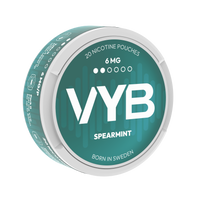 VYB Spearmint 6mg Nicotine Pouches
