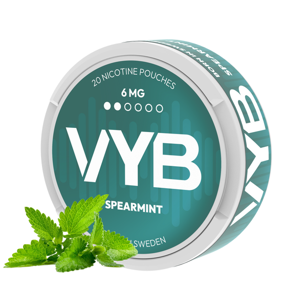 VYB Spearmint 6mg Nicotine Pouches