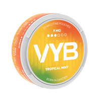 VYB Tropical Mint 9mg Nicotine Pouches