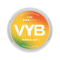 VYB Tropical Mint 9mg Nicotine Pouches