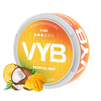 VYB Tropical Mint 9mg Nicotine Pouches