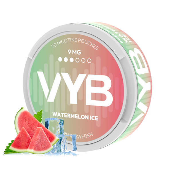 VYB Watermelon Ice 9mg Nicotine Pouches